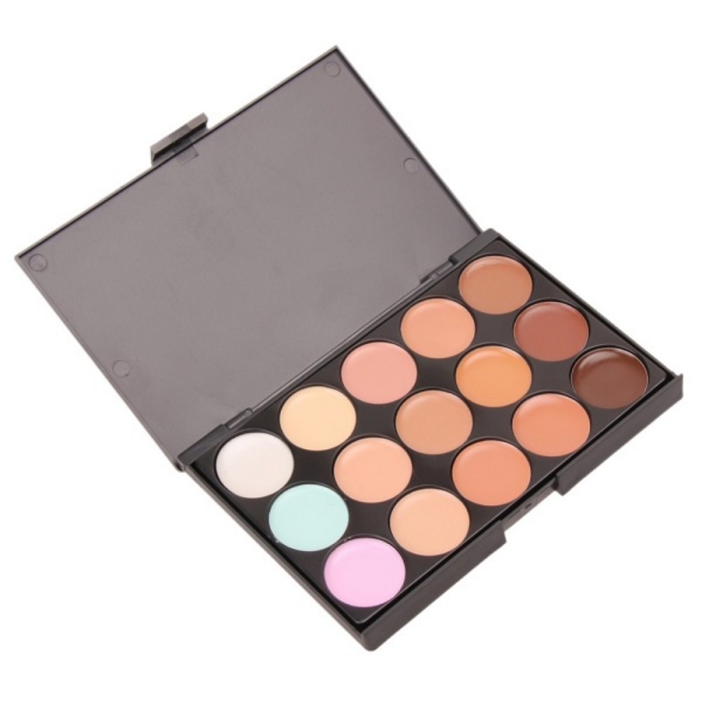 Glam 2 Pack 15 Color Concealer Palettes + 5 Host P - Picture 3 of 6
